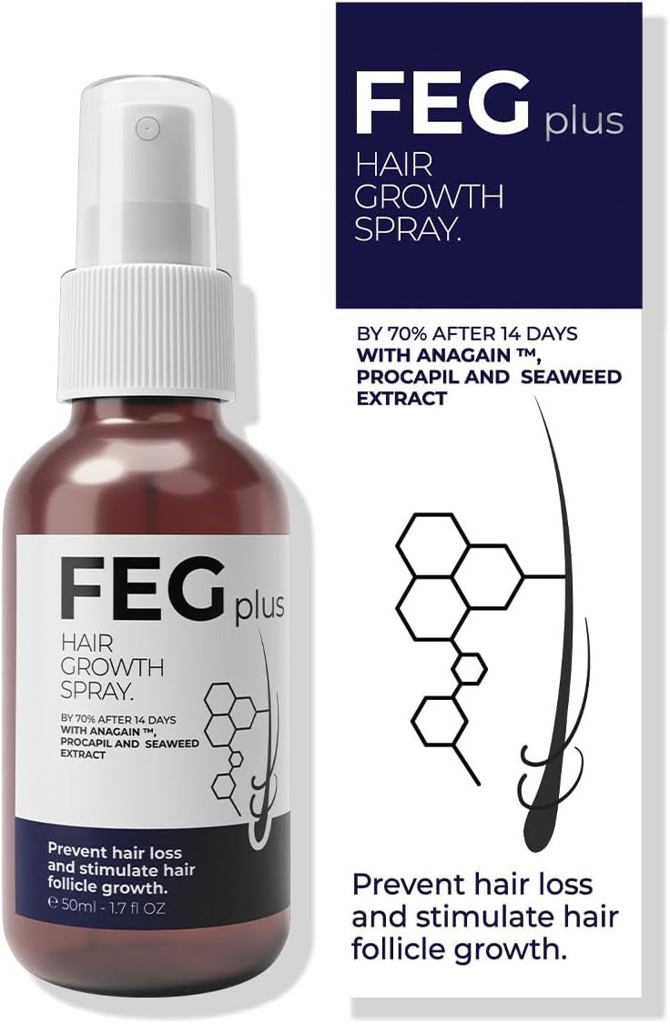 FEG PLUS 50ml Hair Growth Liquid Spray - Buy 2 Get 1 free!!