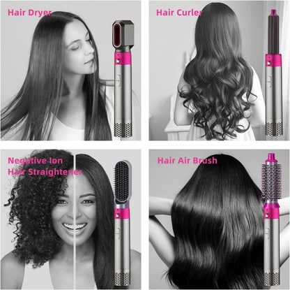 5 In 1 Hot Air Styler Curler Brush