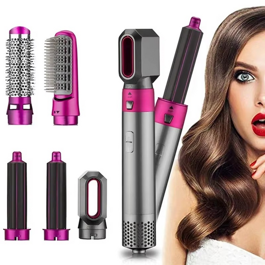 5 In 1 Hot Air Styler Curler Brush